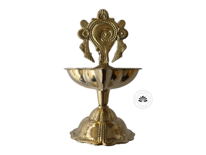 Diya-1-Piece-Brass-Shanku-Chakra-Big