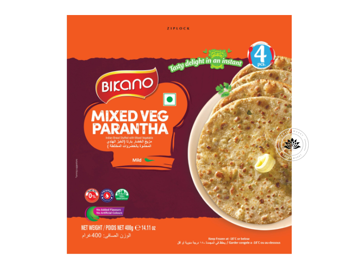 Bikano – 400 g Mixed Veg Parantha