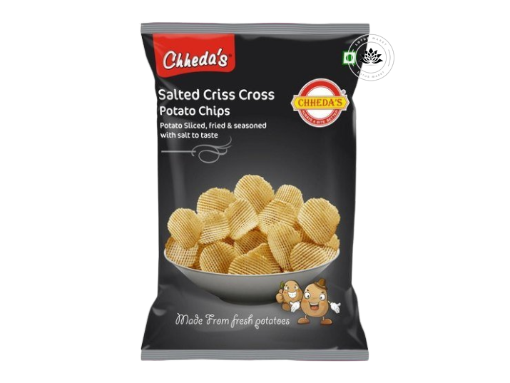 Chhedas – 170 g Salted Criss Cross Potato Chips