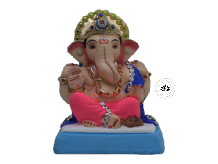 Ganesh Idol – 1 Piece 6 Inch Diamond Work EF15