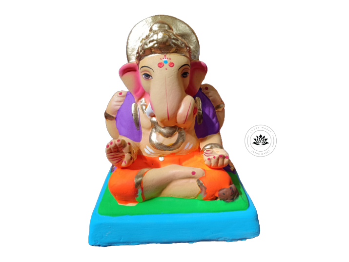 Ganesh Idol – 1 Piece 6 Inch EF06