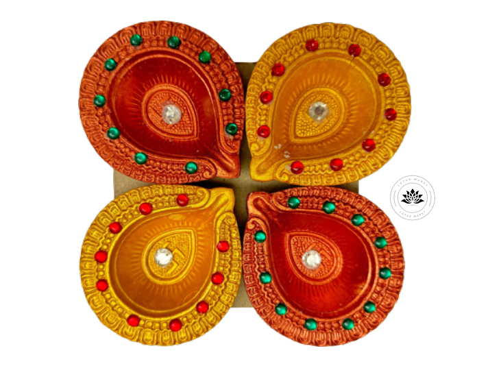 C.G Diya – 1 Set FD10 (4 Pieces)