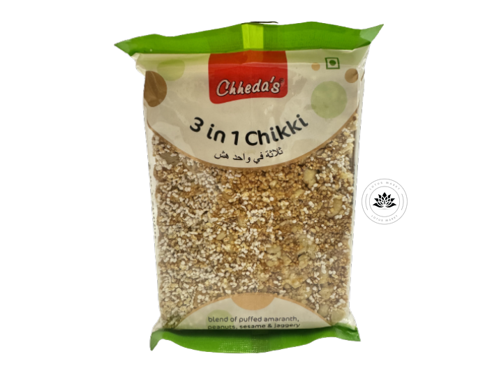 Chhedas – 90 g 3 in 1 Chikki