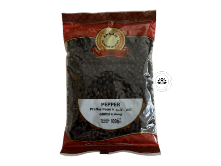 Annam – 100 g Black Pepper Whole