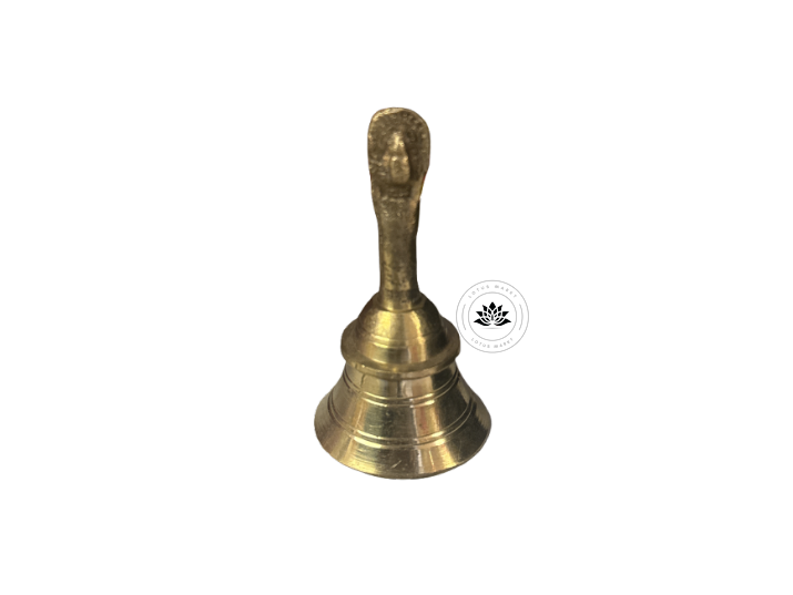 Bell with Hanuman – 1 Piece Brass