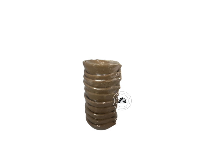 Diya – 10 Pieces Set Clay Plain Small