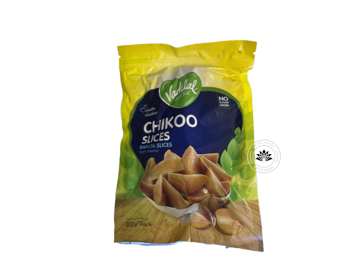 Vadilal – 312 g Frozen Chikoo Slice